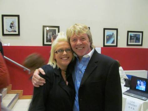 Myself and Gerry Simpson after the show :)